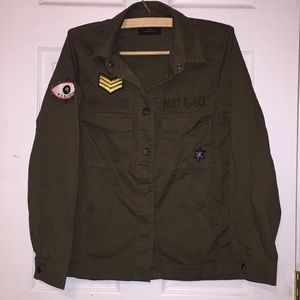 Trendy Military Jacket
